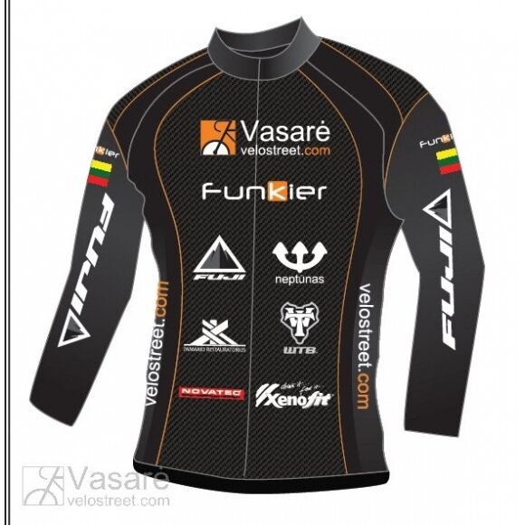 Vyriškas bliuzonas "Velostreet-Fuji team"