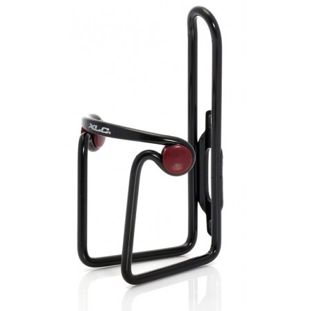 XLC bottle cage alum. BC-A02, black/matt, round padding