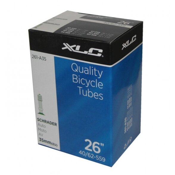 XLC inner tube 26 x 1.5/2.5 40/62-559 AV 40 mm