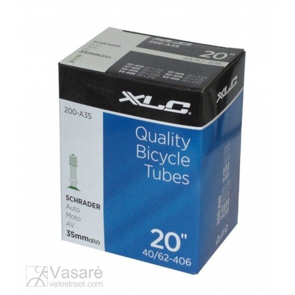 XLC inner tube 20 x 1.5/2.5 40/62-406 AV 35 mm