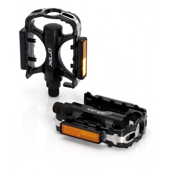 XLC MTB pedal PD-M02, alumimnium body/cage, black