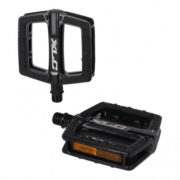 XLC platform pedal PD-M30, black, incl. reflector