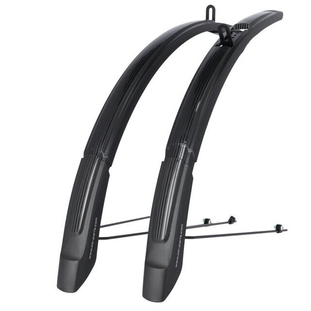 XLC mudguard set City MG-C41, 26-28", 51mm, black, 537g