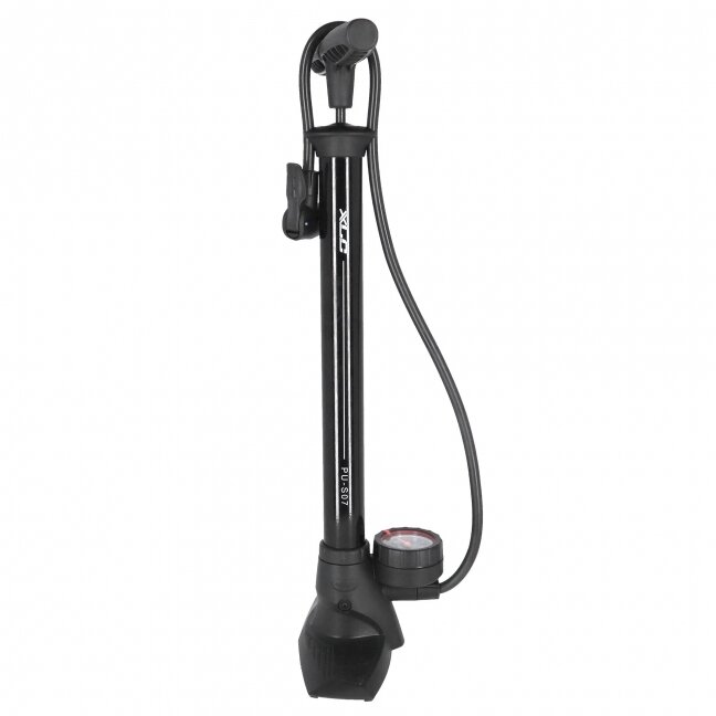 XLC floor pump Delta PU-S07, 11 bar, black, all valves 1