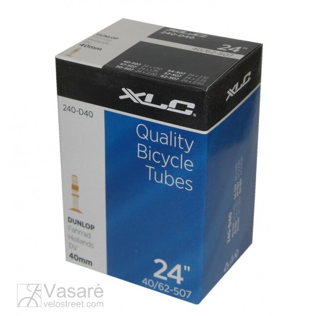 XLC tube 24 x 1.5/2.5 40/62-507 DV 40mm