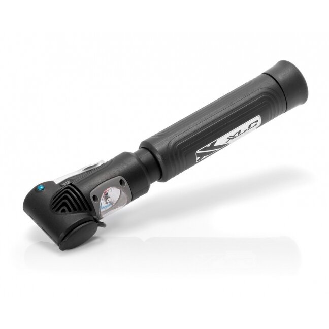 Pompa XLC mini Alpha PU-D01, 8 bar black plastic 205mm dual head